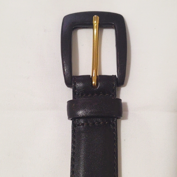 Talbots Genuine Brown Leather Belt | Women | X-Small - Picture 5 of 8